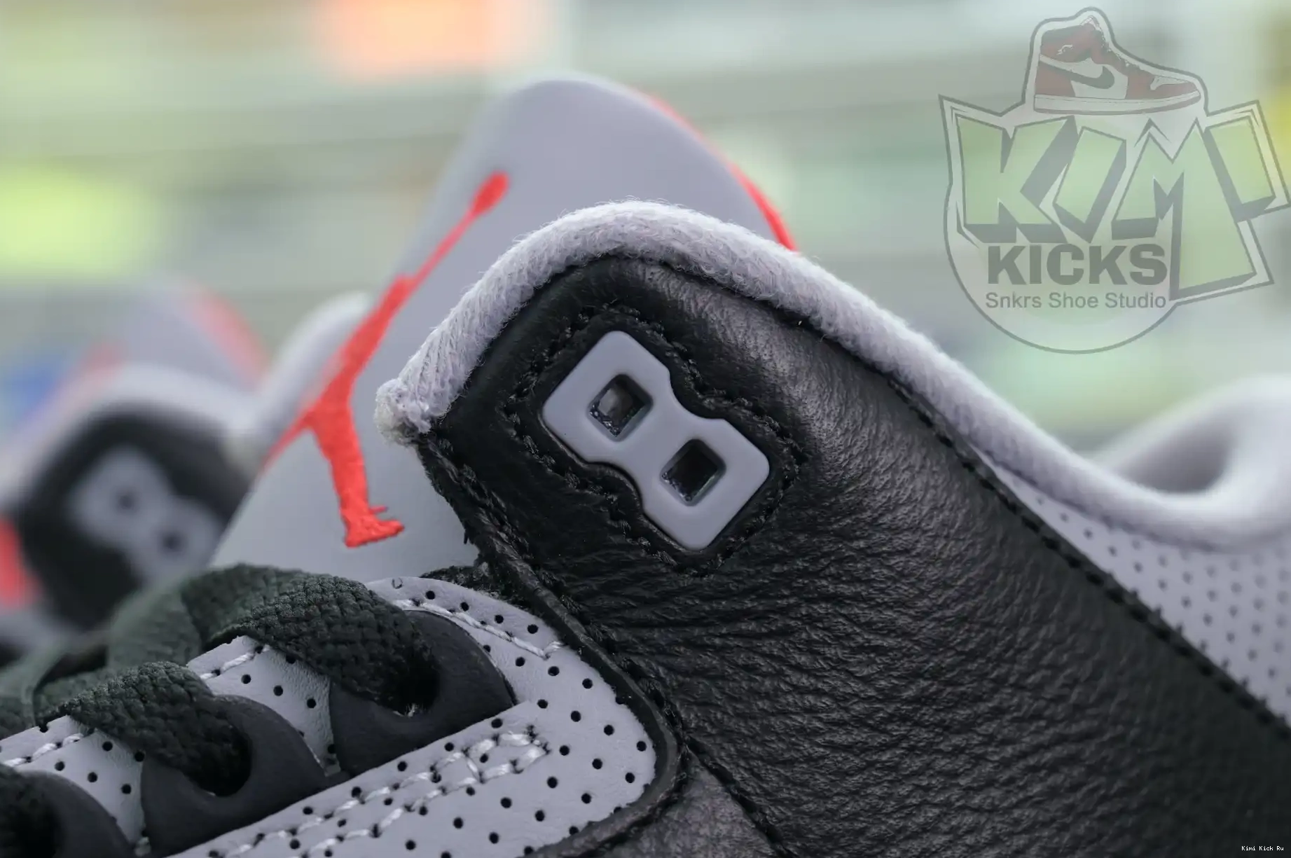 Cement Jordan Air Kimikick 3“Black Reimagined” 0711